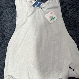 Puma Tank Top light grey new with tags